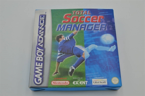 Total Soccer Manager - EUR - I æske - GameBoy Advance spil (A Grade) (Genbrug)